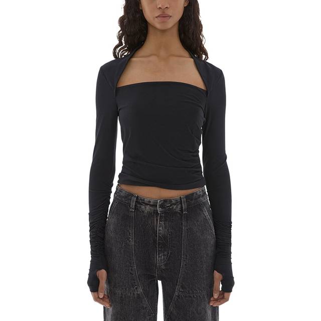 Helmut Lang Fitted Shrug Top