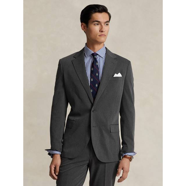 Polo Ralph Lauren Twill Pinstriped Suit Jacket Navy/Grey