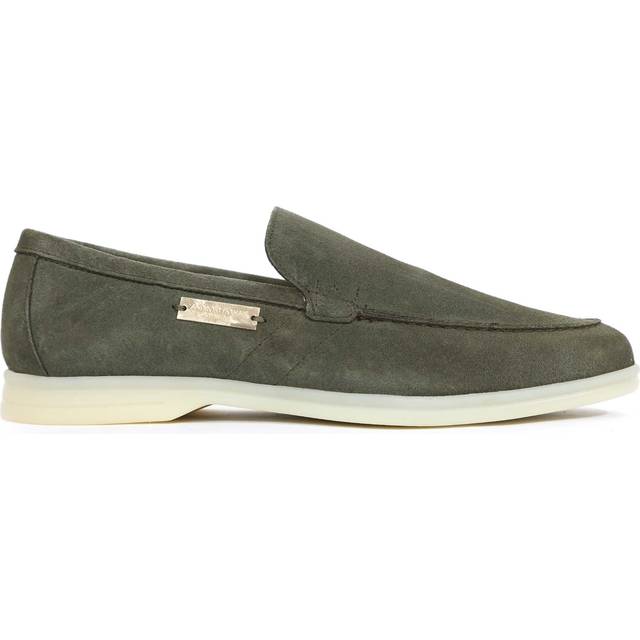 Android Homme Comporta Loafer in Sage Suede I Android Homme - 7 UK