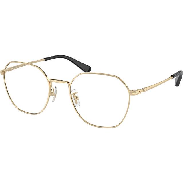 Coach HC5170 9005 Men&#39;s Eyeglasses Gold Size 52 (Frame Only) - Blue Light Block Available - Bright Light Gold (52)