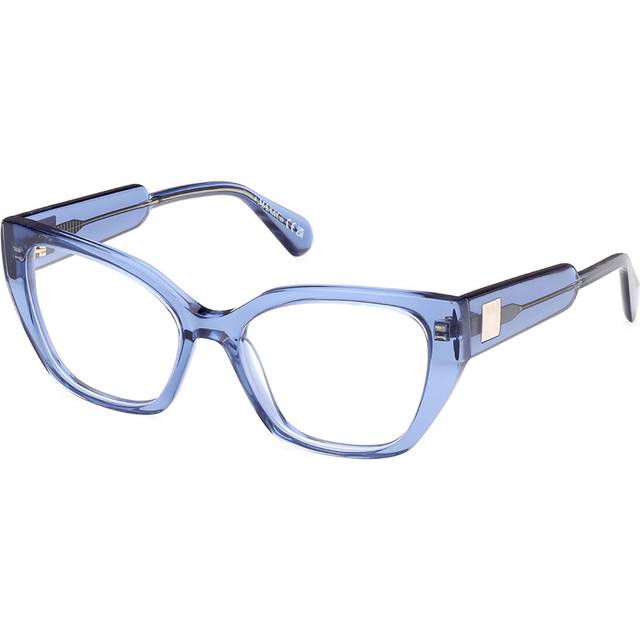 MAX&Co Kvinna MO5129 090 Optiska bågar Acetat Blå Cat Eye Normal