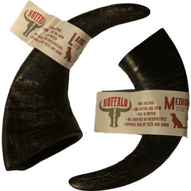 Nova Dog Chews Buffalo Horn for Aggressive Chewers Large 350g