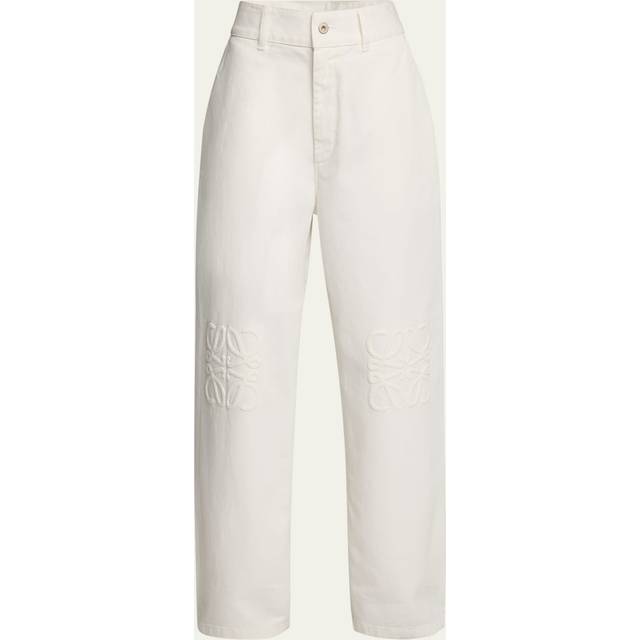 Anagram Baggy Jeans - WHITE - 42 FR (10 US)