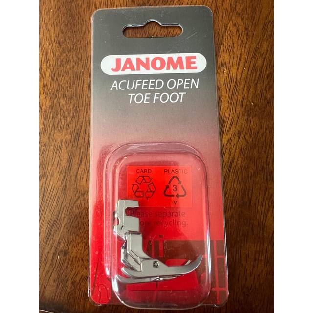Janome Acufeed Open Toe Foot