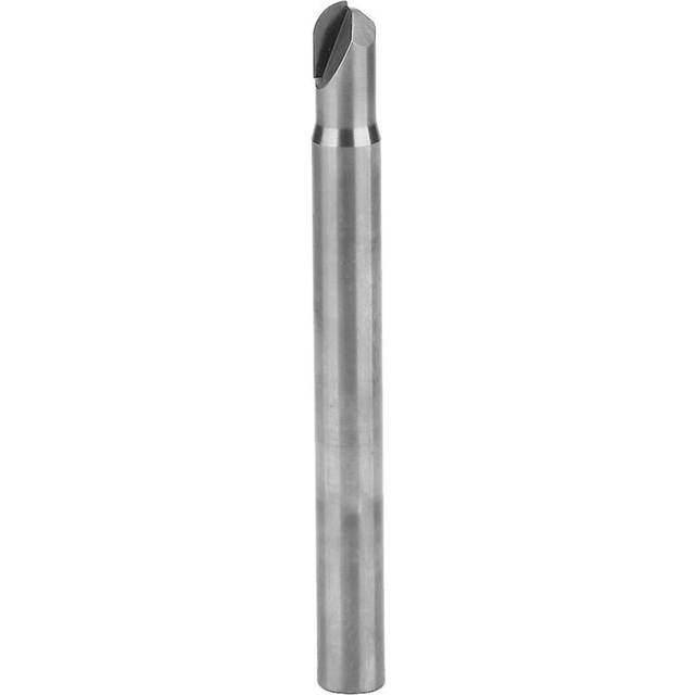 Pcd Diamond Milling Cutter High Hardness Single Blade Ball End Milling Cutter For Metalworking(r3*1f*15*d6*75l)