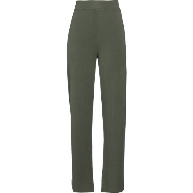 Stefanel Woman Pants Military green Size XS Viscose, Polyester - Green