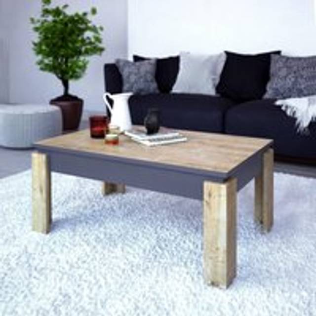 Decorotika Manhattan Stylish Modern 90 cm Coffee Table For Home And Office, Multi