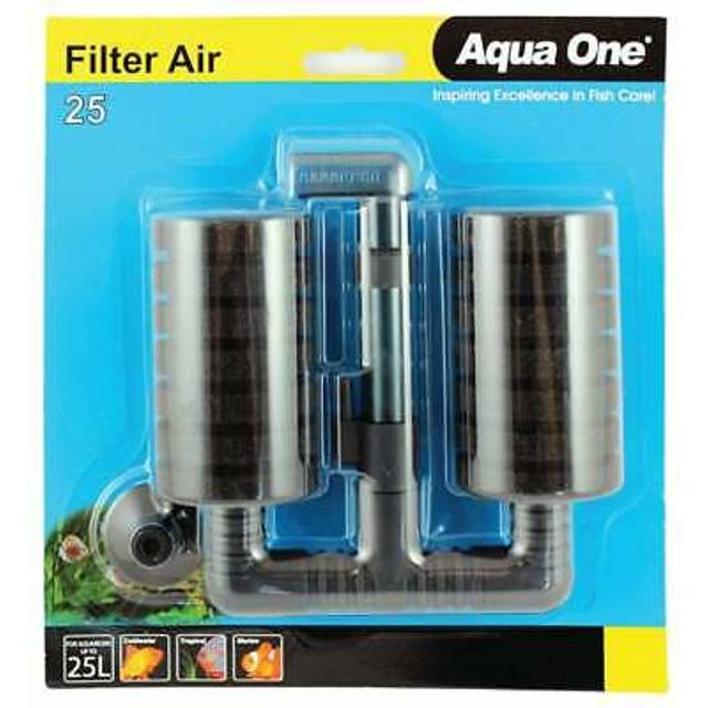 Aqua one aquarium fish tank air 25 sponge air powered filter