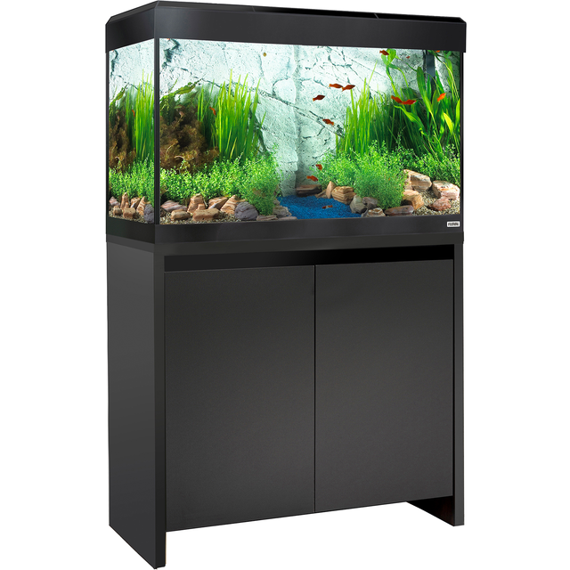 Fluval Roma 125 - Aquarium and Cabinet Set - Black