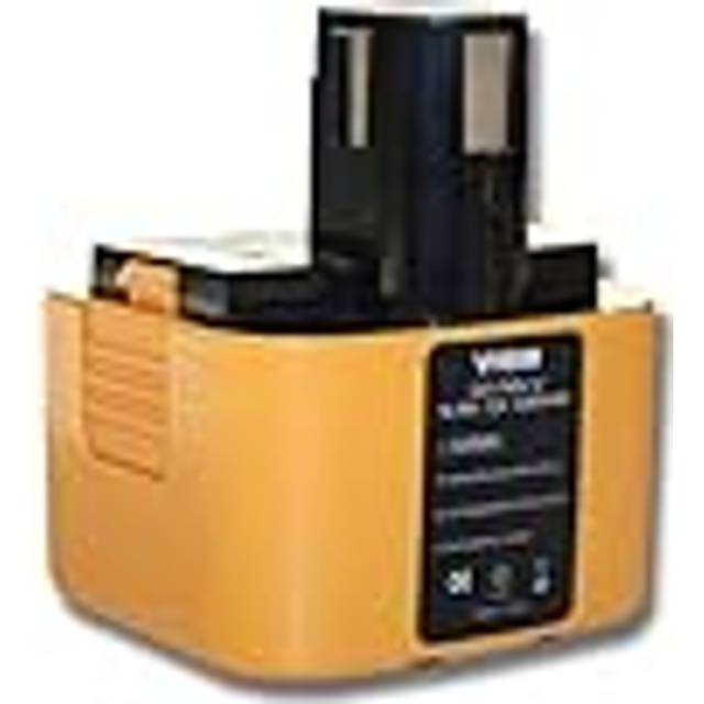 vhbw 1 x batteri kompatibel med Panasonic EY7201GQKW, EY7202GQW, EY7202NQ, EY7206GQW, EY7270GQW, EY7271GQW verktyg (3300 mAh, NiMH, 12 V)