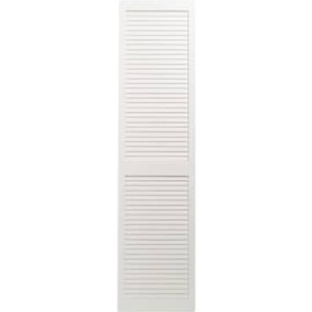 Wickes White Closed Internal Louvre Door - 1829 x 457mm