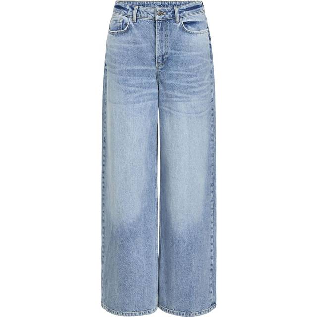 OBJECT Objnia Beate Hw Jeans Noos |Blå |M
