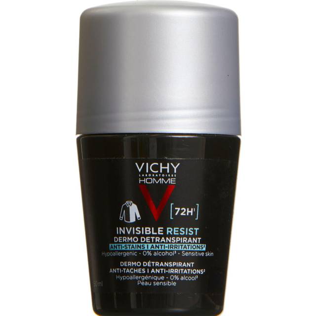 Vichy Homme Invisible Resist 72H Roll On 50 ml