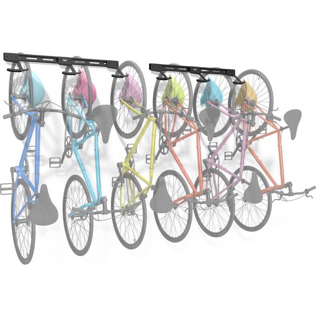 Koova Wall Mount Bike Rack  Steel Bike Mount Wall  Adjustable Bike Hangers for Garage  Easy Mount Bike Rack Garage  Garage Bike Rack Wall Mount  Wall
