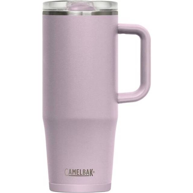 CamelBak Thrive Leak-Proof 32 oz Mug, Insulated Stainless Steel - For travel, coffee, tea, hot beverages - Spill Proof Cup-holder Compatible, Purple