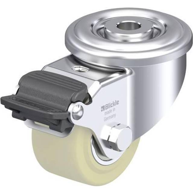 Blickle wheel Ø 60 mm, max. load 250 kg, wheel Ø 60 mm, max. load 250 kg, swivel castor with wheel stop