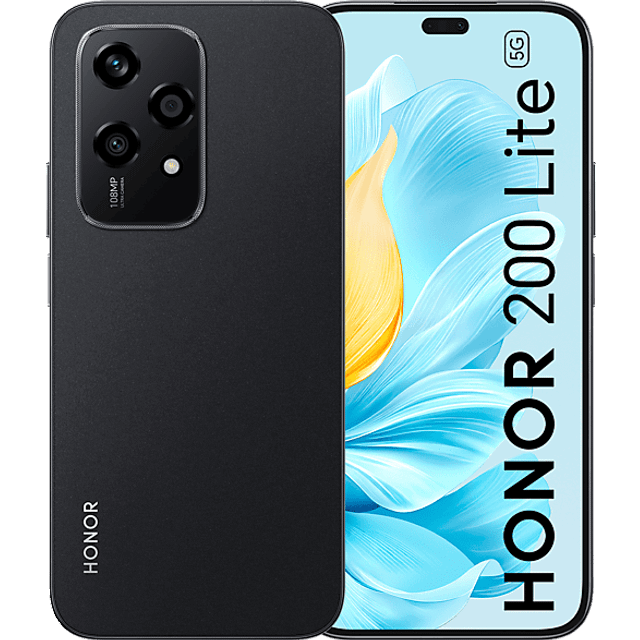 Honor 200 Lite 5G Dual SIM 256GB 8GB RAM Black