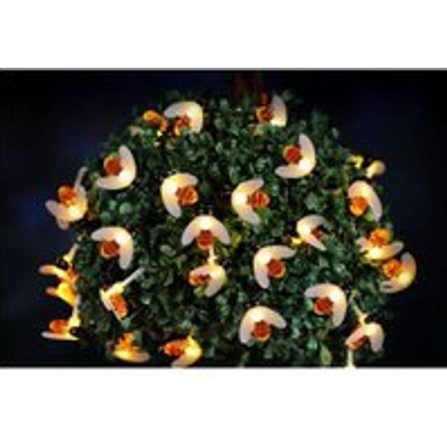 Bee Solar Garden String Lights Decoration Warm White LED - 8.8m by Bright Garden
