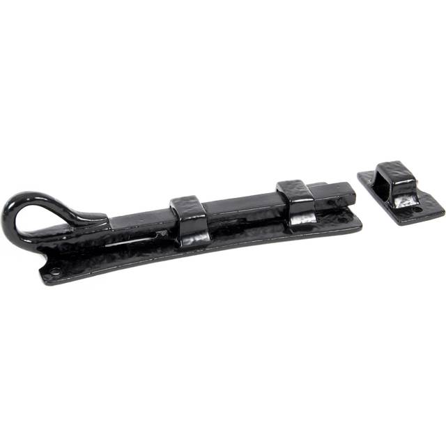 Monkeytail Straight Bolt - Black (4.8cm H X 15.8cm W X 3.1cm D)