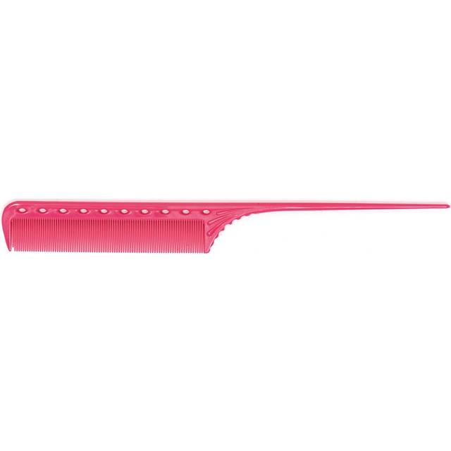 YS Park 111 Super Tint Rat Tail Comb [Thick] - Pink