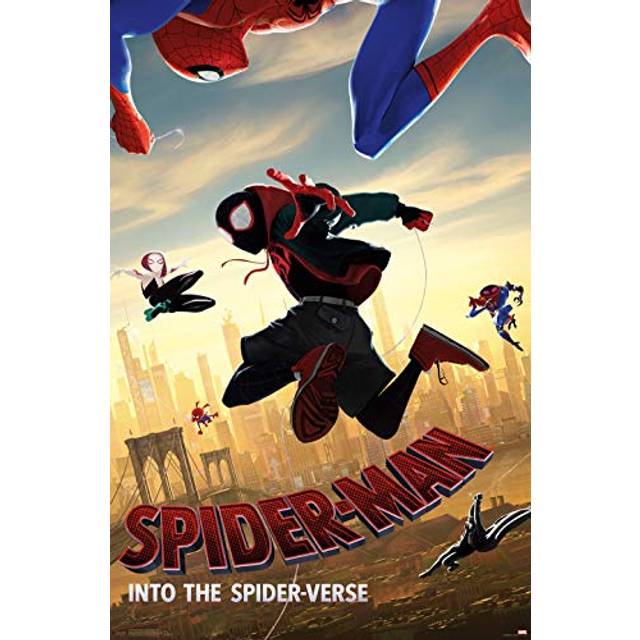 "Trends International Marvel MCU - Spider-Man - Into The Spider-Verse - Dive Wall Poster  22.375"""""""""""""""" x 34""""""""""""""""  Premium Unframed Version"