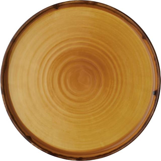 Dudson Harvest Mustard Walled Plate - 8.67"- you get 6