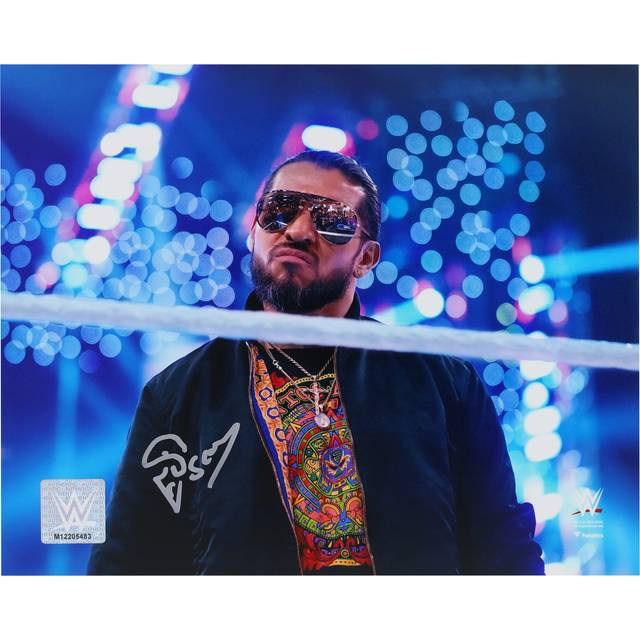 Santos Escobar WWE Autographed 8" x 10" Close-Up In Ring Photograph
