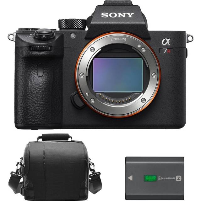 SONY A7R III Body + camera Bag + NP-FZ100 Battery