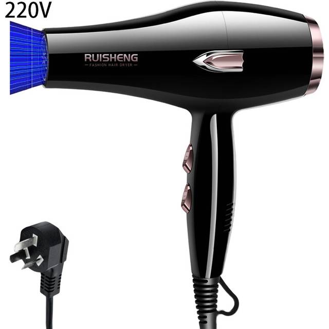 (Black) Dryer Hair Hair Salon Style Black And White High Power Consumption 2200w 220v