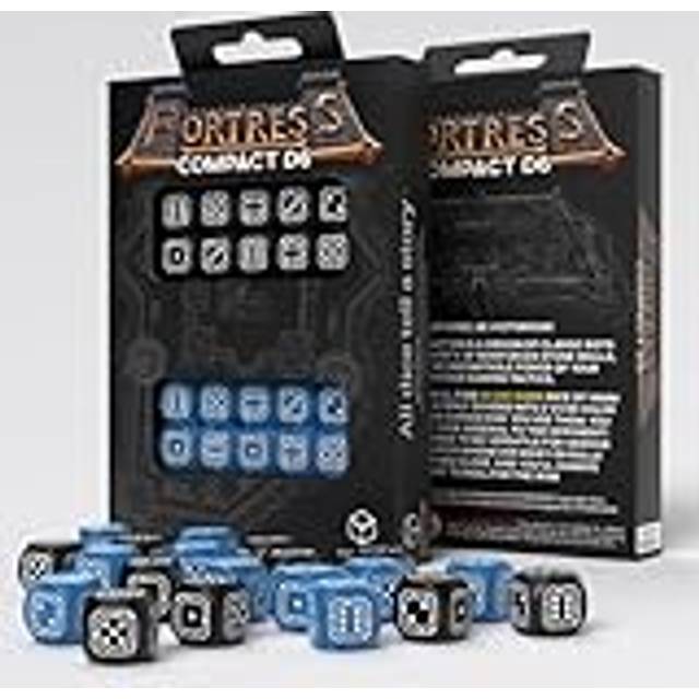 Fortress Compact D6 - Black & Blue