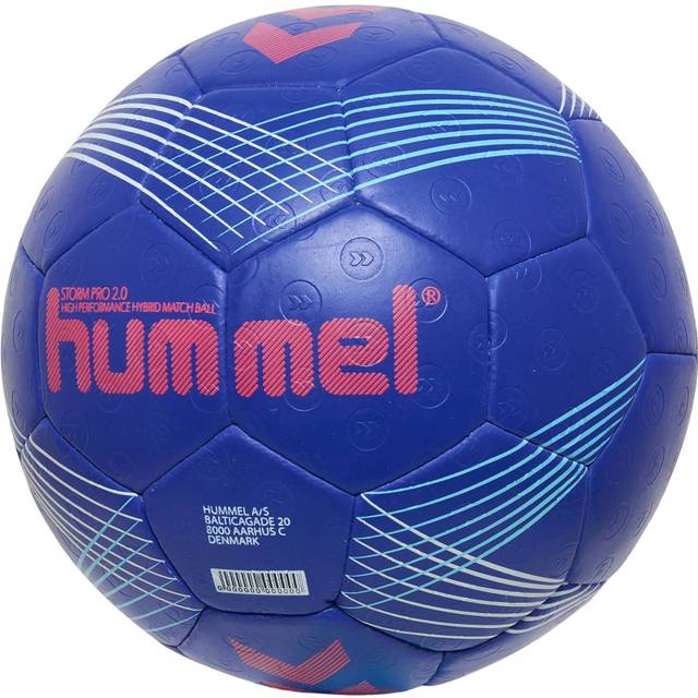 hummel Handboll Storm Pro vuxen storlek 3, blå/röd