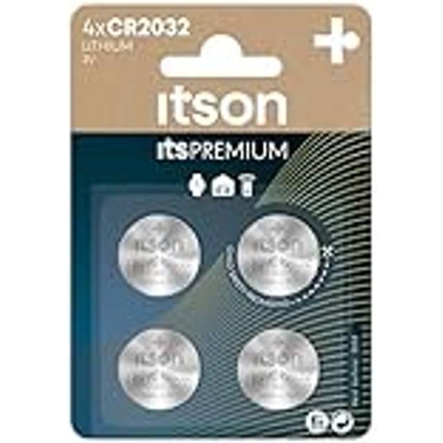 itson Knappcell CR 2032 4 st Litium