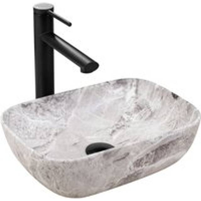 Countertop Basin REA Belinda Mini Stone Matt