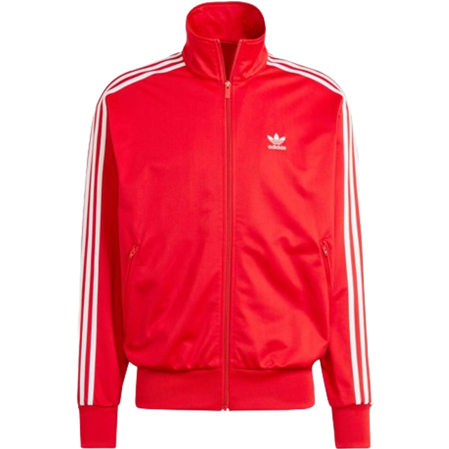 Adidas 'Adicolor Classics Firebird' Zip Sweatshirt - Red