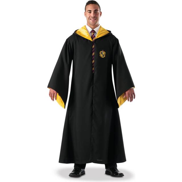 Luxury replica Hufflepuff wizard robe for adults
