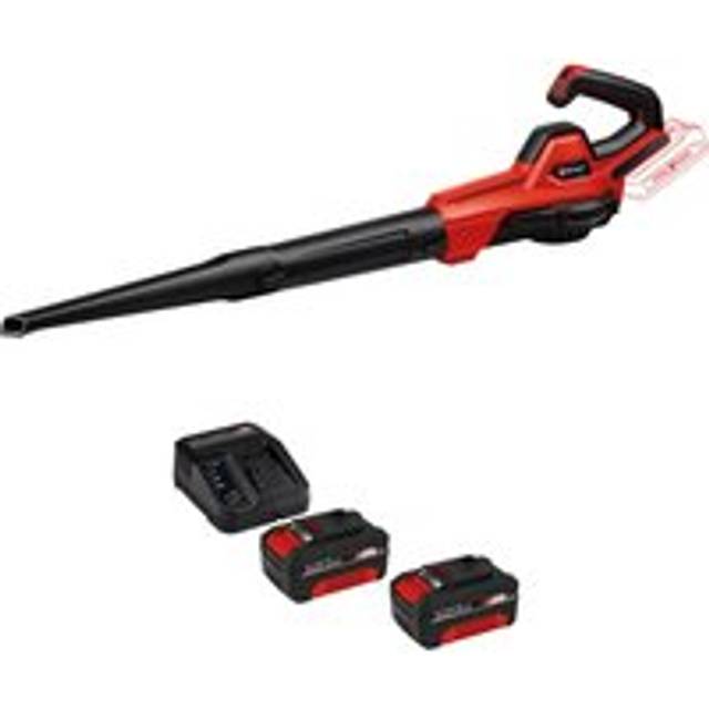 Einhell GE-UB 18/250 Li E 18v Cordless 3 Piece Pipe Garden Leaf and Workshop Blower 2 x 4ah Li-ion Battery Charger