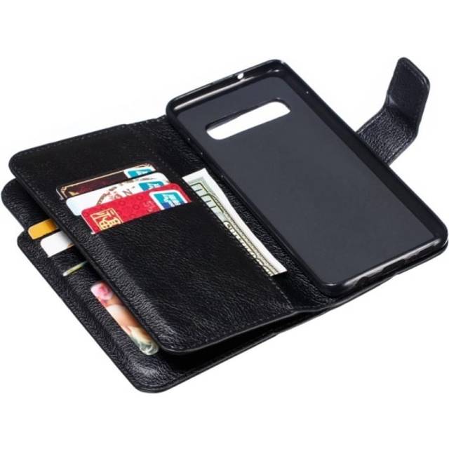 Samsung S10 Plus Praktisk Plånboksfodral med 12-Fack Array V4
