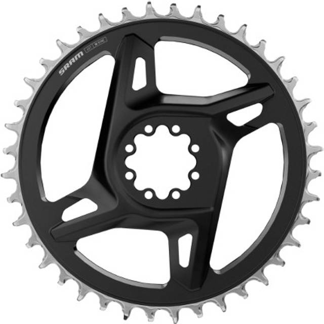 SRAM  Road Chain Ring DM X-SYNC (Red E1) - Black/Silver (46T) Size: 46