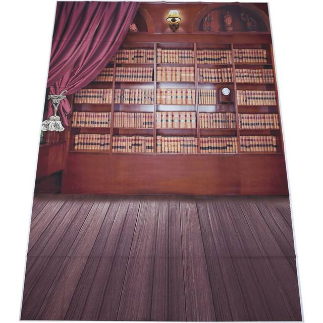 Vintage Library Floor Photography Backdrops Photo Props Studio Background 5x7ft