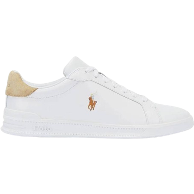 Polo Ralph Lauren Leatherhrt CT Ii-sk-ltl Herr Stl. 40 - Sneakers Från Magasin - White/bone (40)