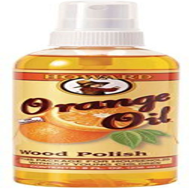 (236ml  8 fl oz Spray) Orange Oil Furniture Polish, Wood Cleaner Bottle or Spray for Wooden Items