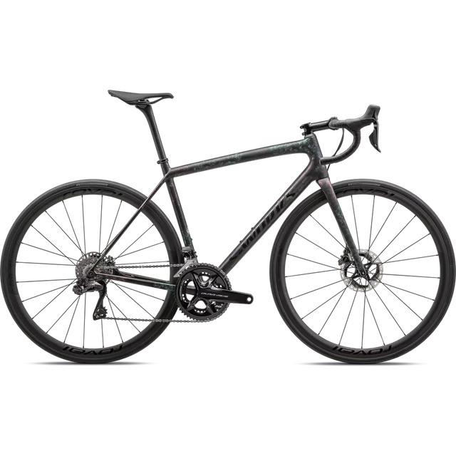AETHOS S-WORKS DI2, 54, GLOSS OBSIDIAN/LAPIS + ABALONE ORGANIC COLOR RUN/OBSIDIAN