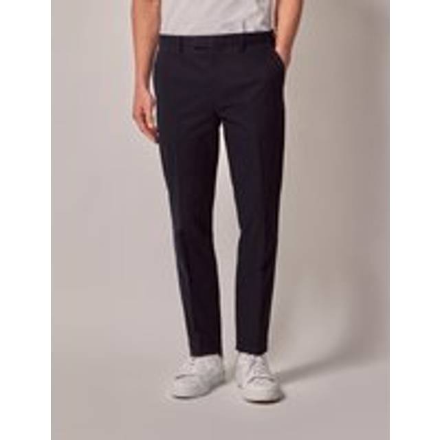 Hawes & Curtis Navy Slim Smart Chinos Size: 32-31"