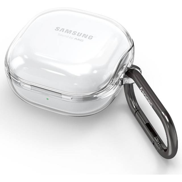 Spigen Ultra Hybrid Case Kompatibel med Samsung Galaxy Buds 2 Pro | Galaxy Buds 2 | Galaxy Buds Pro | Galaxy Buds Live - Transparent