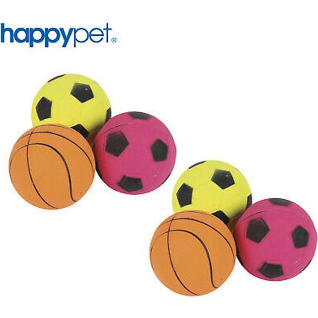 Neon Sports Balls from Mad about Pets Pack of 3