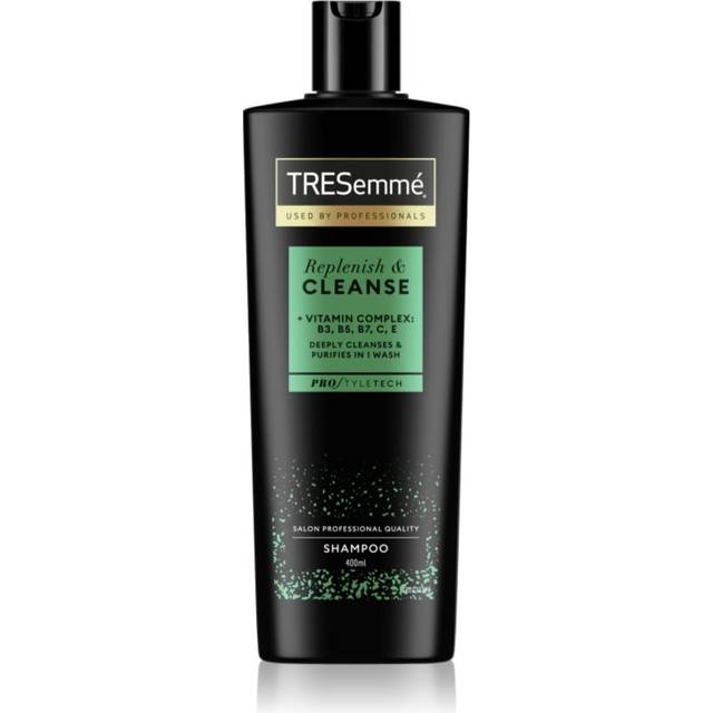 TRESemmé Replenish & Cleanse Schampo för fett hår Med vitaminer Pro Style Technologie™ 400 ml