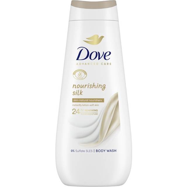 Dove Nourishing Silk Advanced Body Wash Shower Gel 400ml