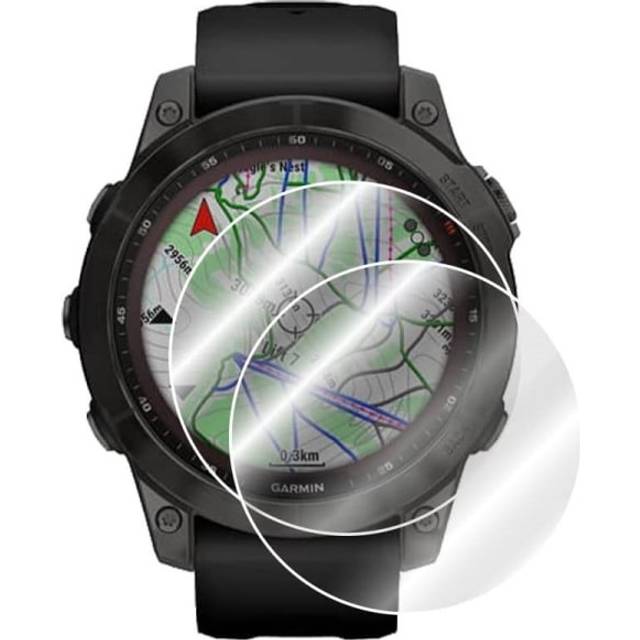 2-PACK Garmin Fenix 7X Härdat Glas 0.2mm 9H 2.5D