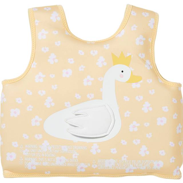 SunnyLife Simväst - Princess Swan - 3-6 år - Smörblomma - SunnyLife - One Size - Simväst