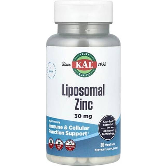 KAL  Liposomal Zinc  High Potency  30 mg  30 VegCaps